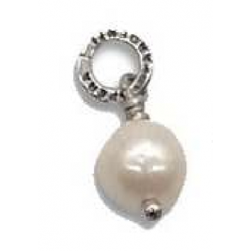 Sphere with Freshwater Pearl