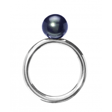 Bague perle grise Trollbeads