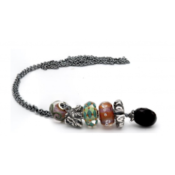 Collier Fantaisie en Onyx 1