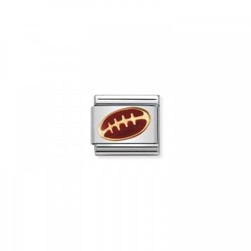 Football - Gold and Enamel