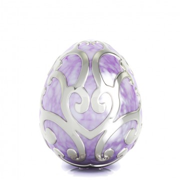 Easter Egg with Enamel Purple